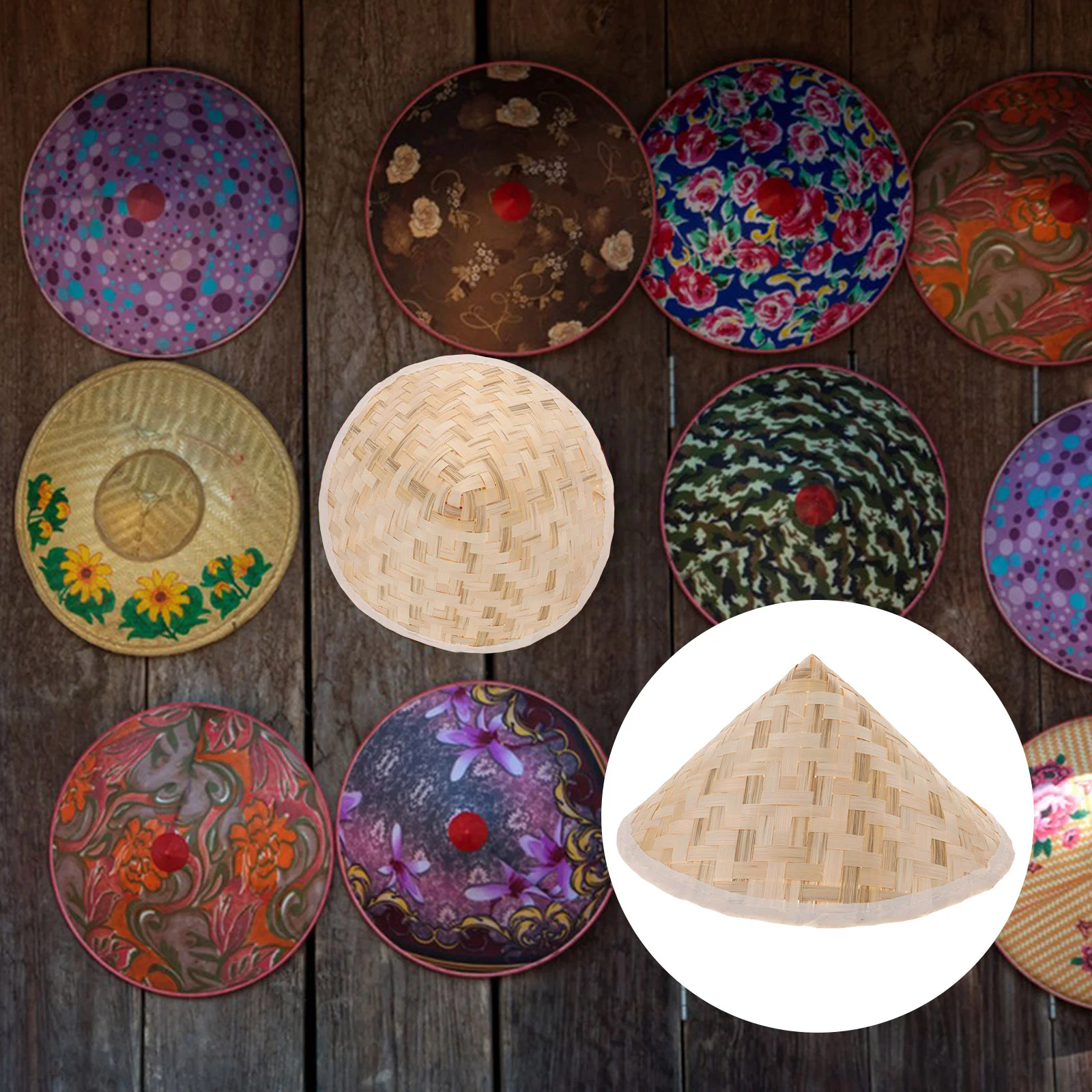 Солнцезащитный козырек бамбуковая шляпа для начальной школы летняя вязаная