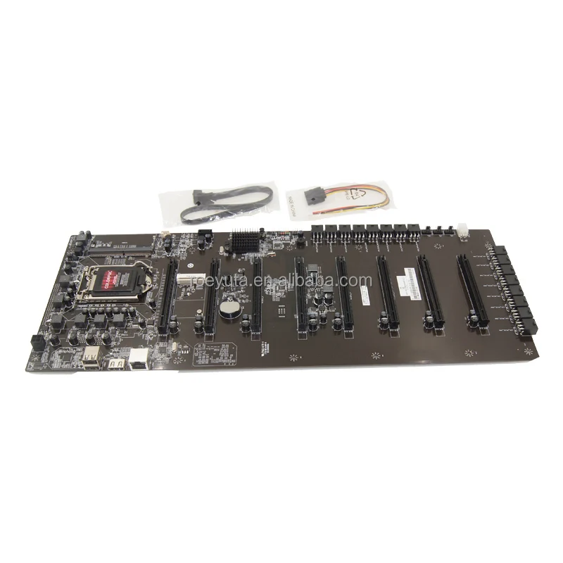 

Материнская плата 6GPU 8GPU 12GPU для майнинга, родная плата PRO для BTC/ETH/ETC