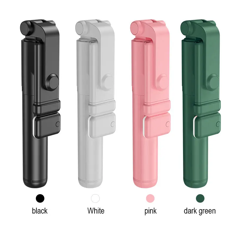 new bluetooth selfie stick mobile phone holder retractable portable multifunctional mini tripod with wireless remote shutter free global shipping