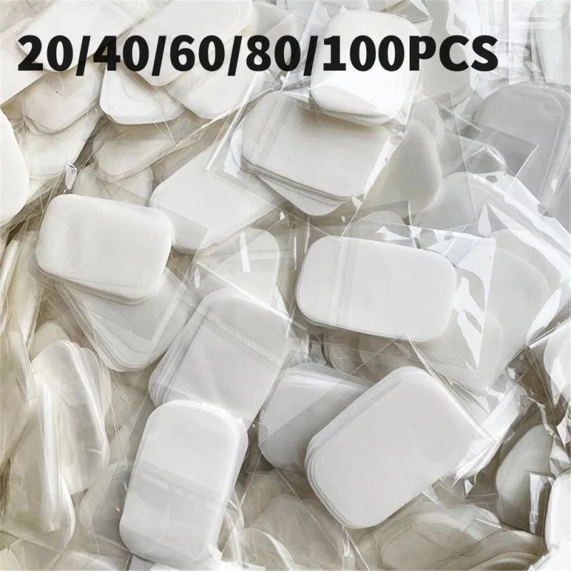 

20/40/60/80/100pcs/lot Portable Bath Hand Washing Slice Sheets Outdoor Travel Scented Foaming Soap Paper Bath Clean Soap Tablets