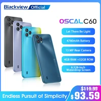 BLACKVIEW 2022 New Oscal C60 Smartphone 6 528 Inch 4GB 32GB 4780mAh 13MP 5MP Camera Android Mobile Phone With Card Slots