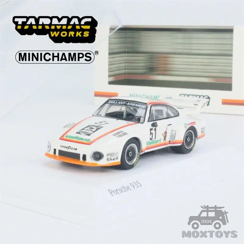 Minichamps x Tarmac Works 1:64 935 Zolder DRM 1977 #51 Winner Model Car | Railed/Motor/Cars/Bicycles