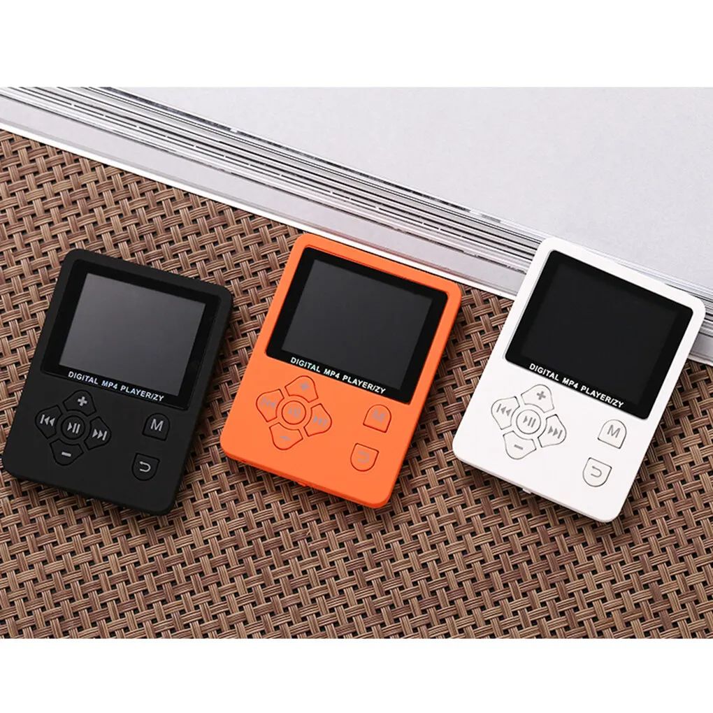 

1 8 Screen MP3 Player 3 5mm Earphone Port MP4 Player Button Control FM Radio Audio Recording Music Playing Device