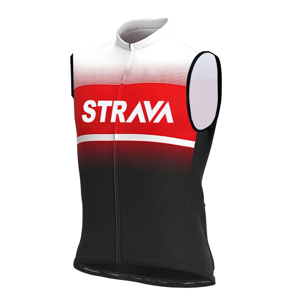 

Мужская майка Strava, быстросохнущая летняя велосипедная Джерси, дышащая быстросохнущая рубашка без рукавов для дорожного велосипеда, спорти...