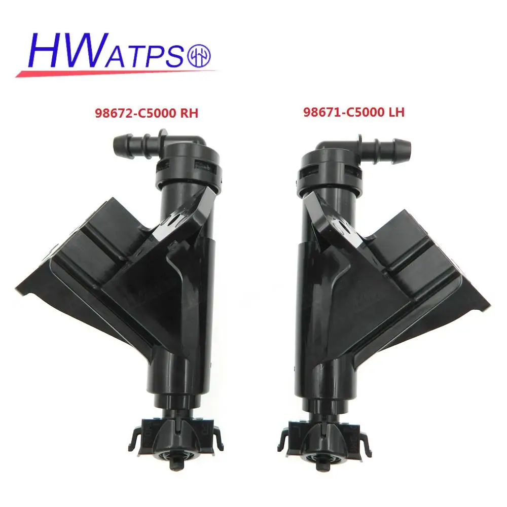 Мойка передней правой и левой передней фары Форсунка щетки стеклоочистителя Jet 98671-C5000 LH 98672-C5000 RH для Kia Sorento Sportage CEED 2012-2021