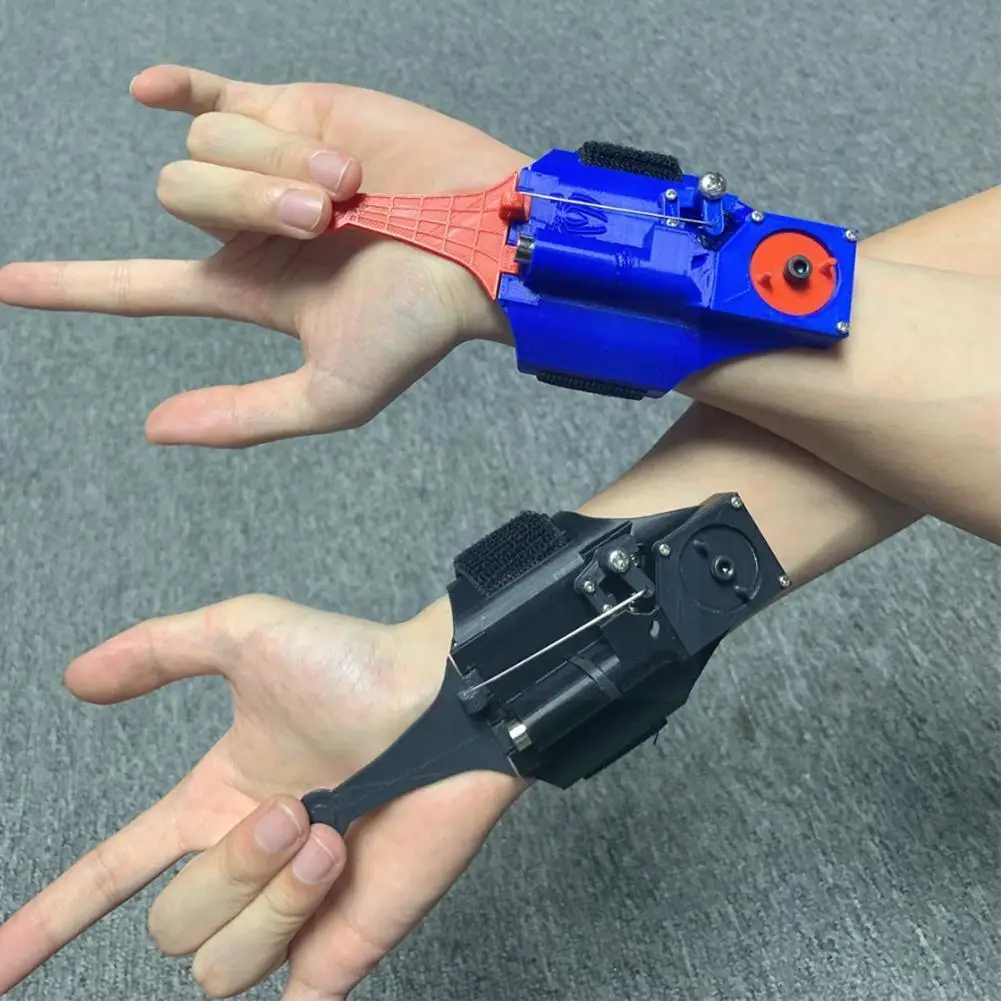 

Movies Peripheral Spider Silk Launcher Rope Wrist Spray Net Device Rope Cosplay Props Toys Weapon Gift For Boy Games Figure Y6K2