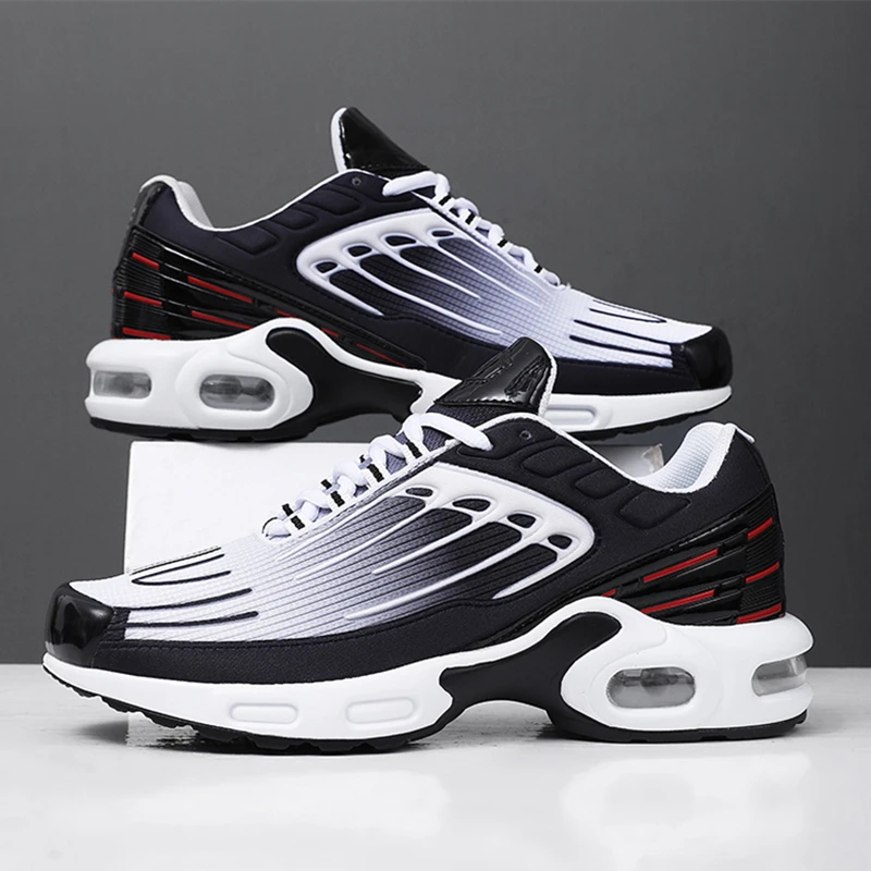 Air-cushion Men's Women's Sneakers Free Shipping Unisex Casual Mesh Sports Shoes Flat Male Running Tennis Female Summer Shoes