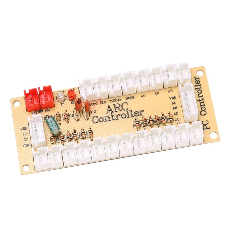 DIY аркадный джойстик печатная плата ПК управление компьютерной игрой USB