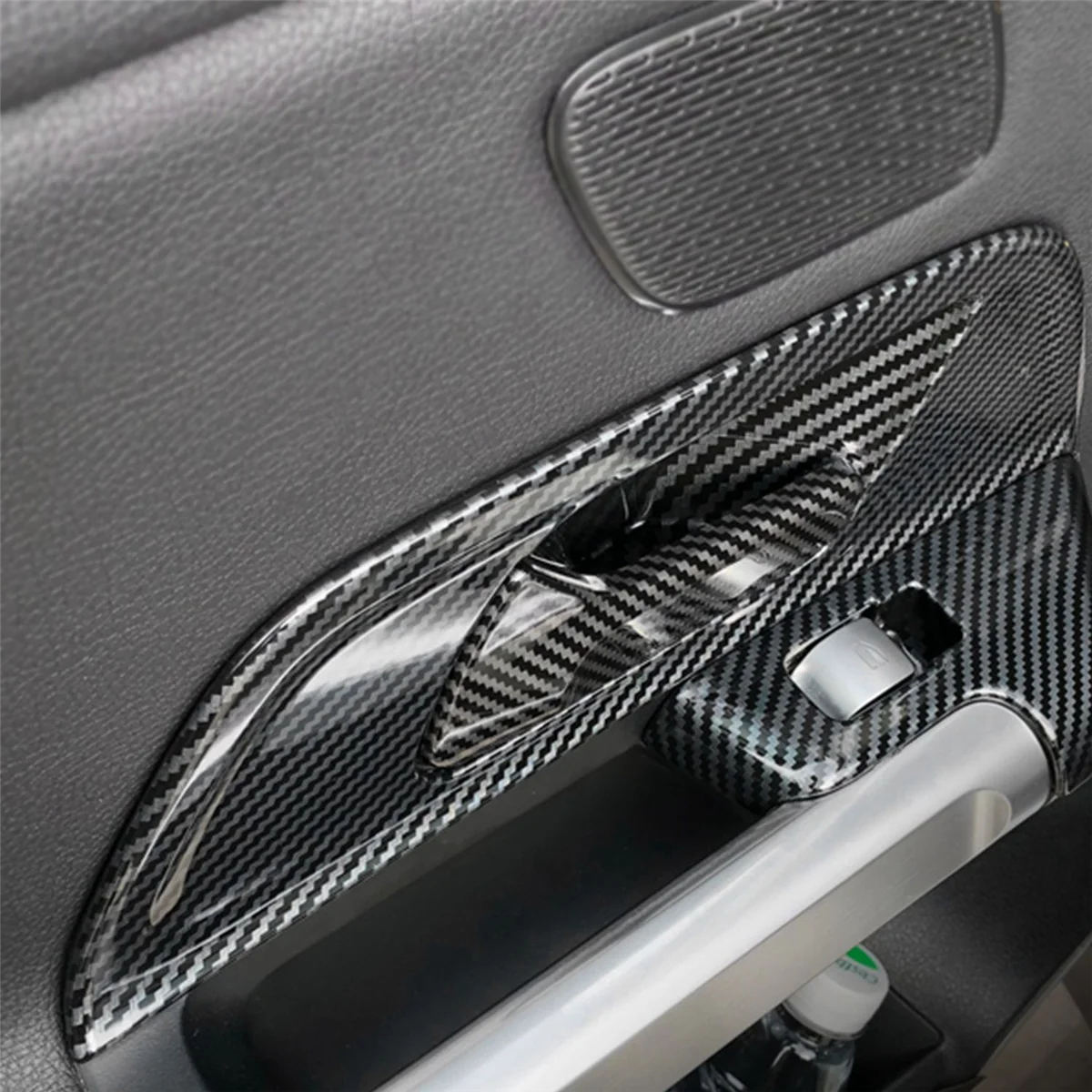 4 шт./комплект автомобильные наклейки на внутреннюю дверь для Mercedes-Benz GLB/GLA/EQA/EQB-Class