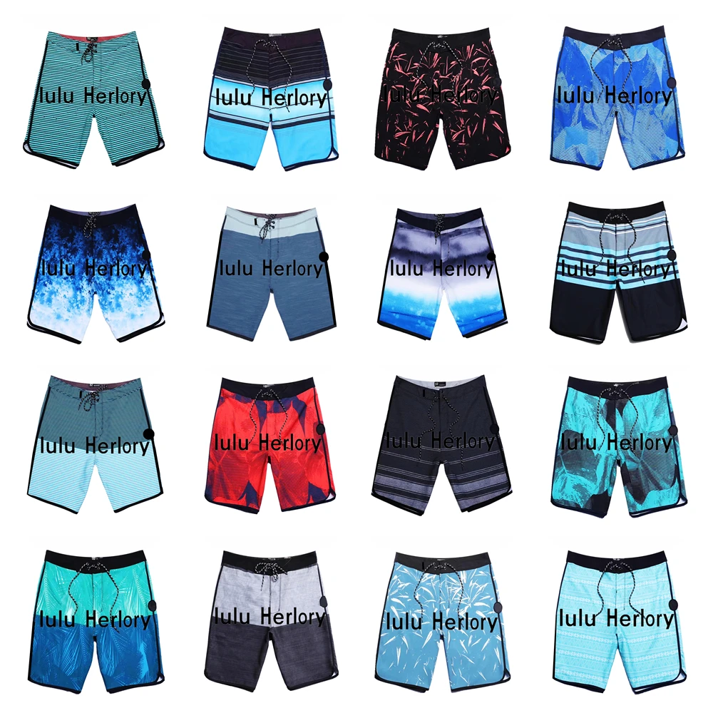 

2022 New Arrivals Beach Swimsuits Brand Lulu Herlory Phantom Swimwear Men Boardshorts Sexy Lovers Board Shorts 100% Quick Dry