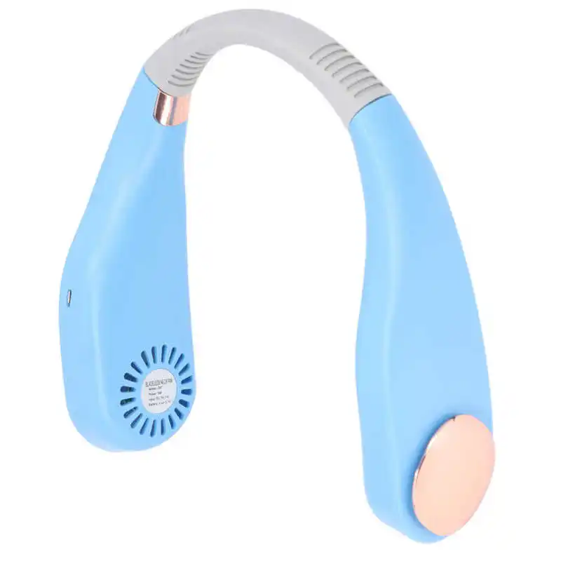 

Air Cooling Hanging Neck Fan Neck Fan Bladeless 3 Wind Speeds for Outdoor