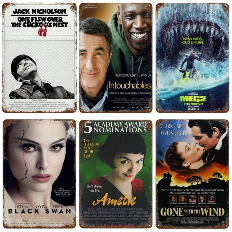 Классическая американская ретро-пленка Oskar металлическая табличка из старого