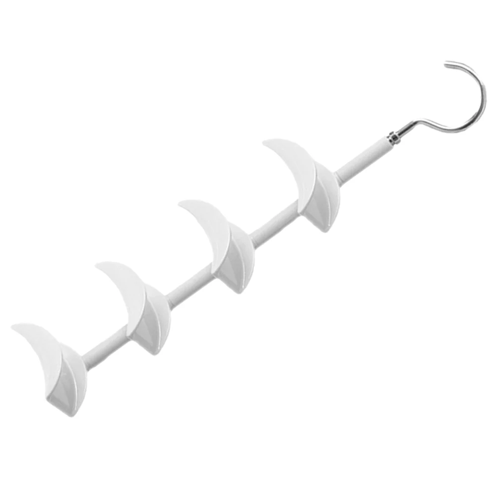 

Belt Organizer Scarf Handbag Holder Organizers Closets Wallet Hanger White Abs Hook