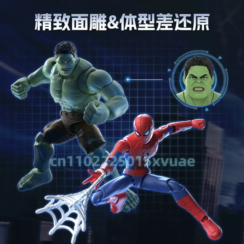Фото Новые фигурки Blokees Marvel Heroes Ultimate Lite: Халк, Бумеранг, Скраб, Скорпион — сборные модели, коллекционные подарки №2