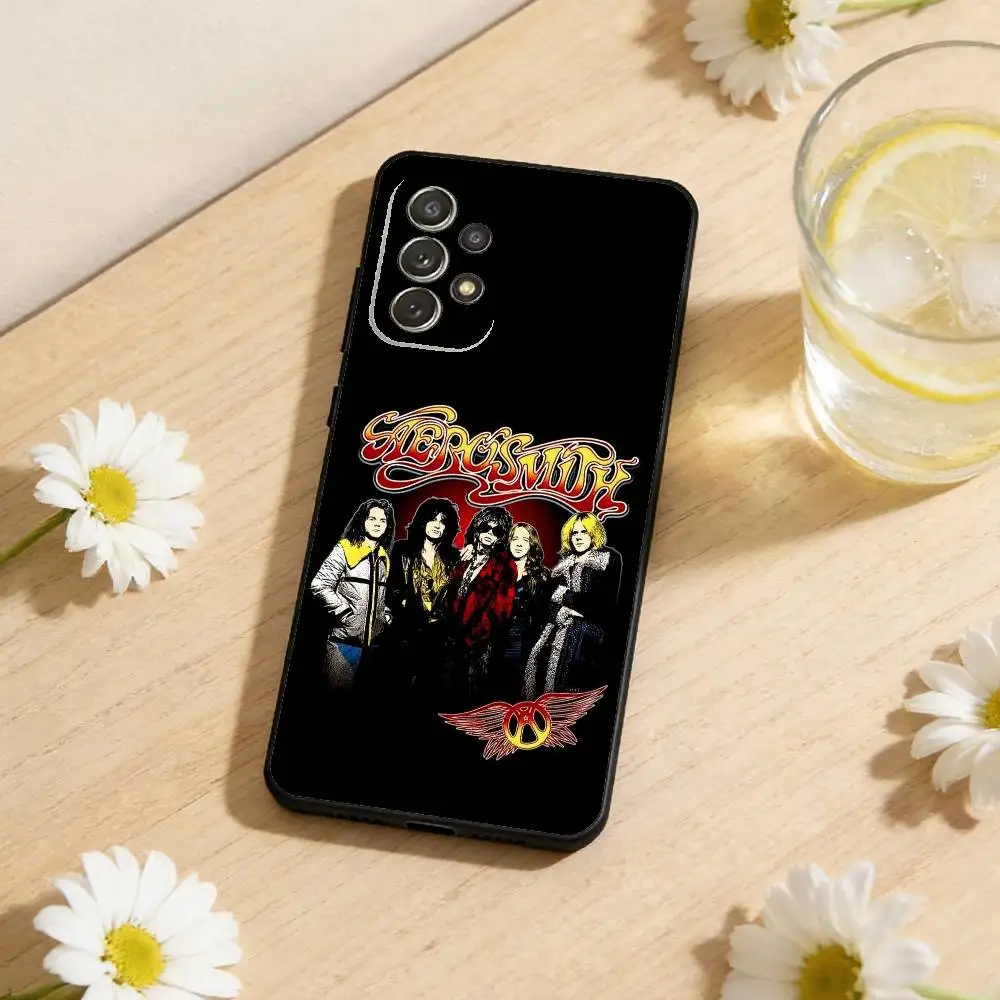 Фото Чехол для телефона A-Aerosmith для Samsung S26, S25, S24, S21, S22, S23, S30, Ultra, S20, Plus, мягкий силиконовый черный чехол №2
