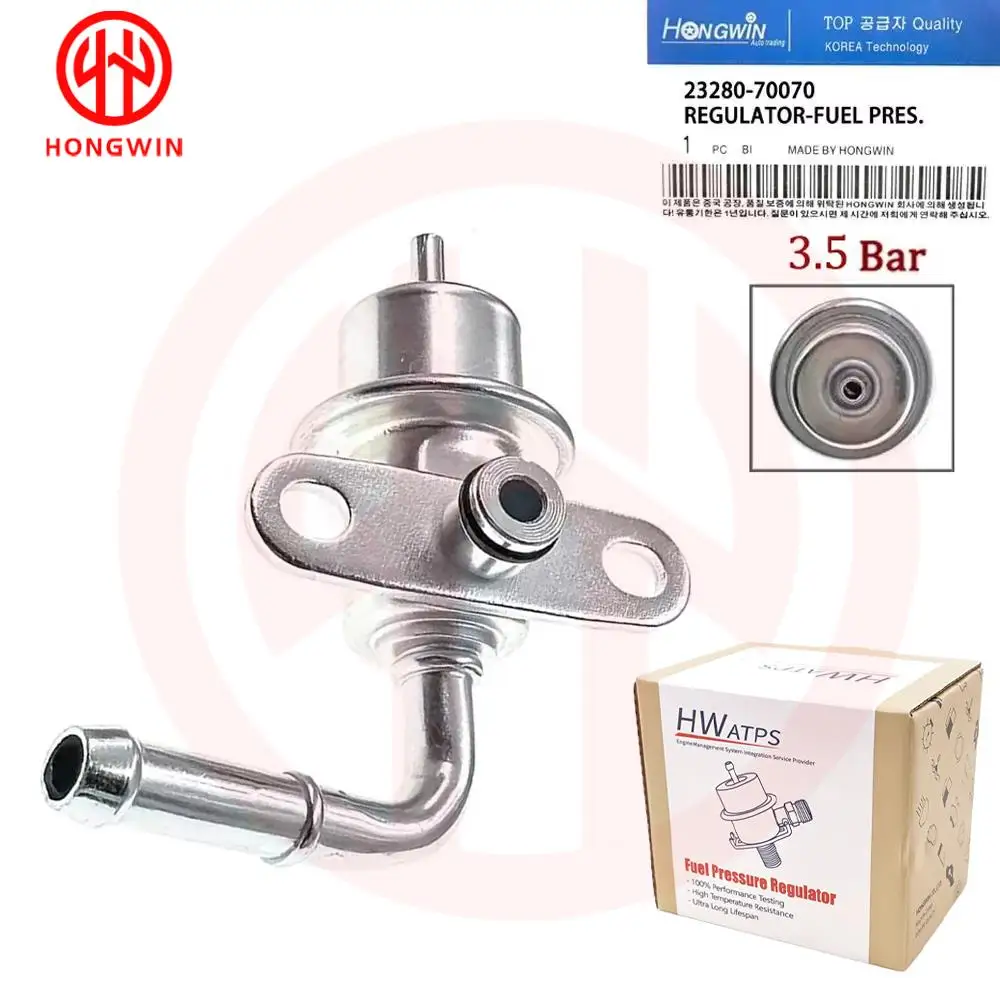 

Новый регулятор давления топлива HONGWIN, 3,5 бар 23280-70070 2328070070 для Toyota Cresta Crown Mark II Chaser GX70G, GX81, GX90, GX100