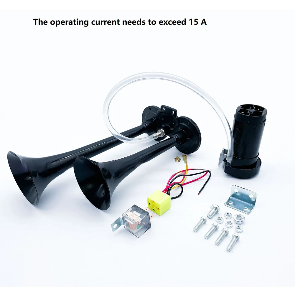 12/24 В 150 дБ Поездный воздушный звуковой сигнал Супер громкий комплект воздушного