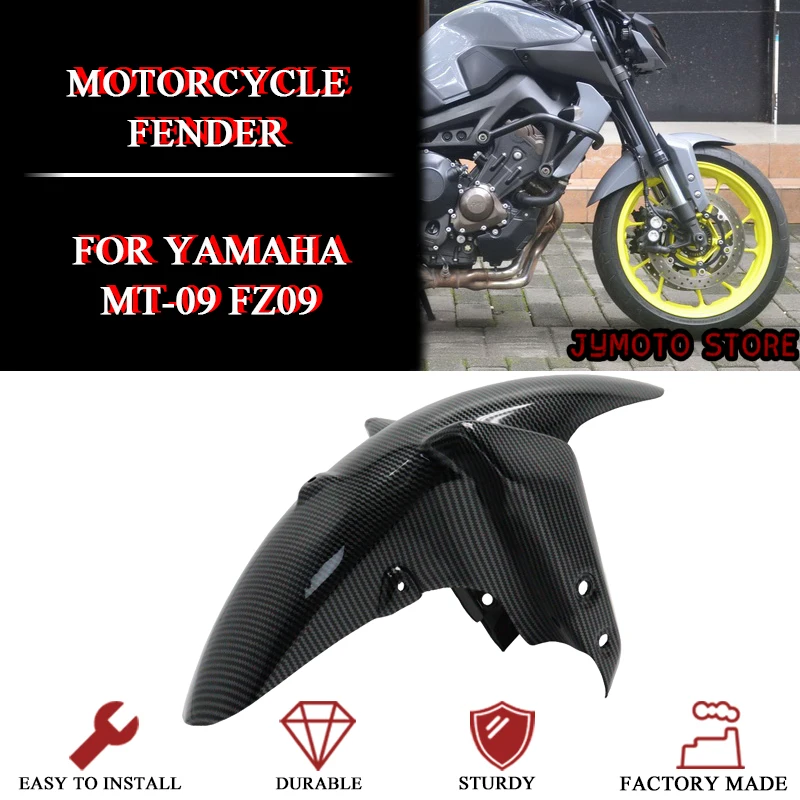 

Front Mudguard FOR Yamaha MT-09 FZ-09 MT09 FZ09 2014-2019 Motorcycle ABS Carbon Fiber Front Mudguard Front Mudguard Splash Guard