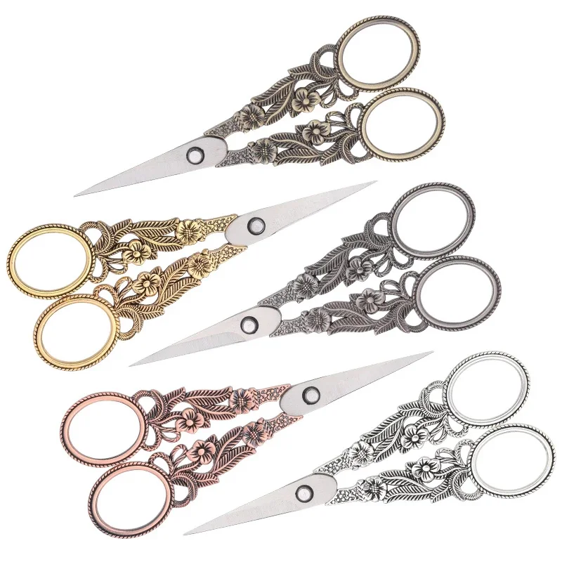 Винтажные ножницы для ниток и вышивки швейные прочные портные из нержавеющей