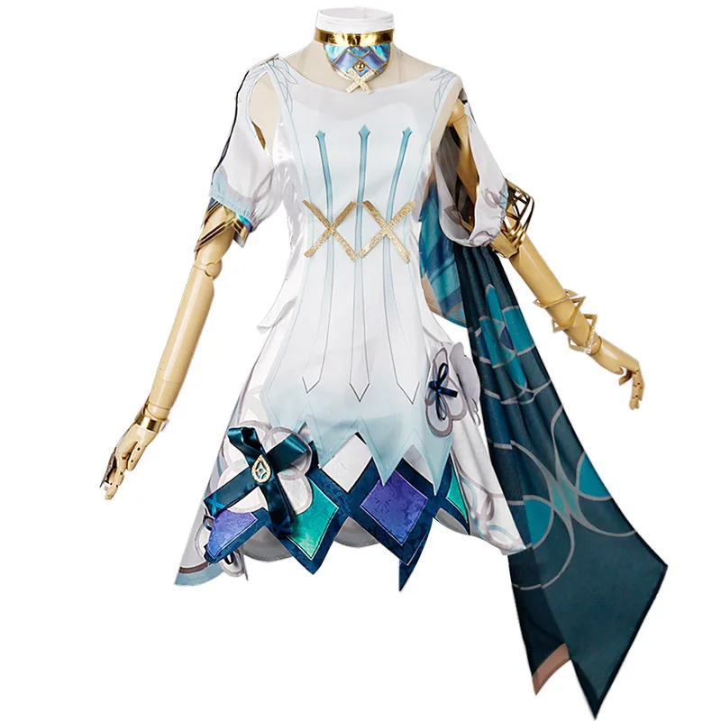 

Faruzan Cosplay Costume Suit Dress Game Genshin Impact New character Costume Full Set Wigs with Double Tail Hair+wig cap