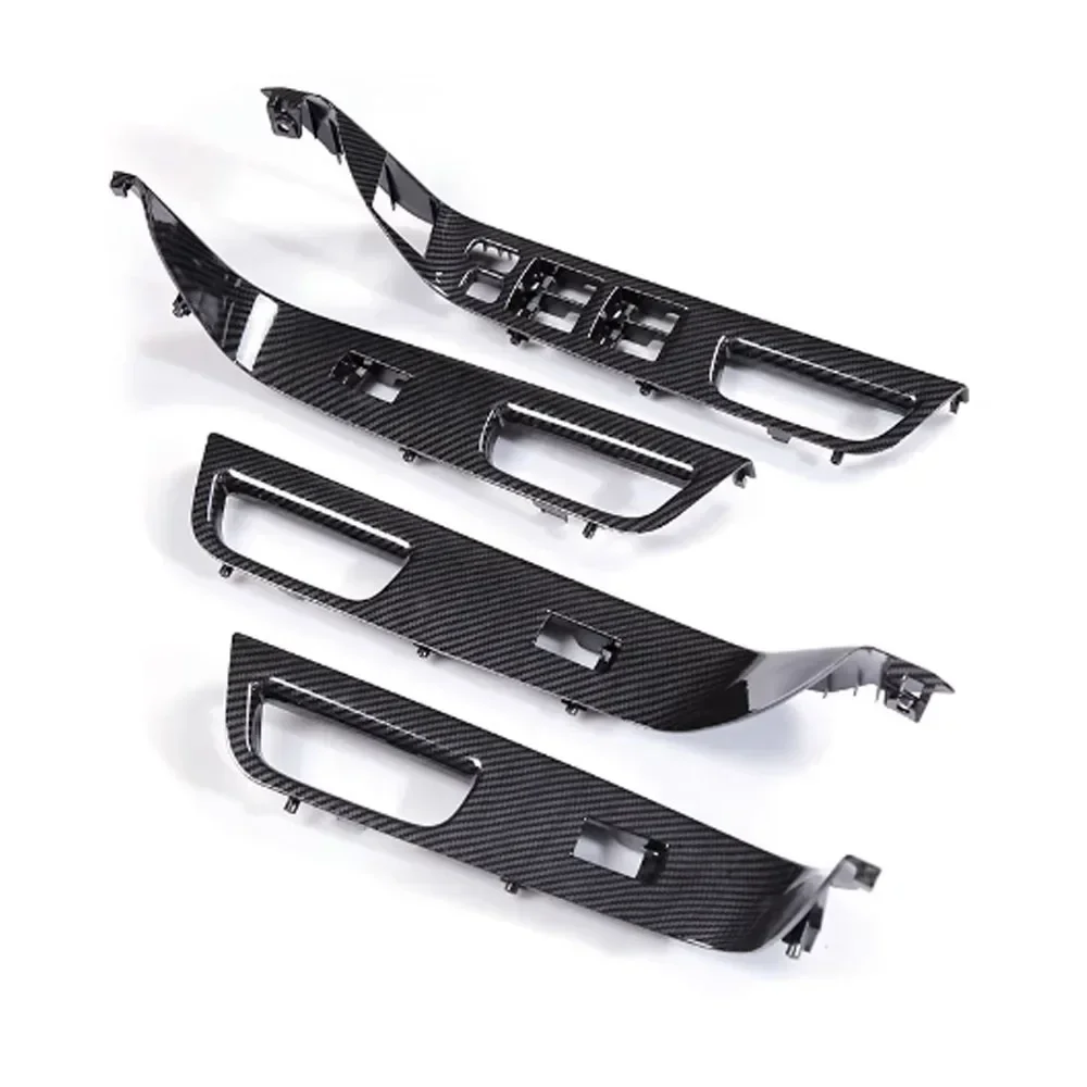 4 шт. крышка переключателя окон из углеродного волокна с левым рулем для Lancer Cy Board