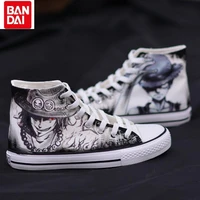 anime one piece monkey%c2%b7d%c2%b7luffy roronoa zoro 22ss mens and womens high top canvas shoes couples breathable flat casual sneakers