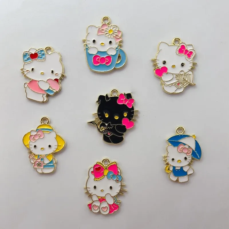 

10 шт., подвеска «Hello Kitty»
