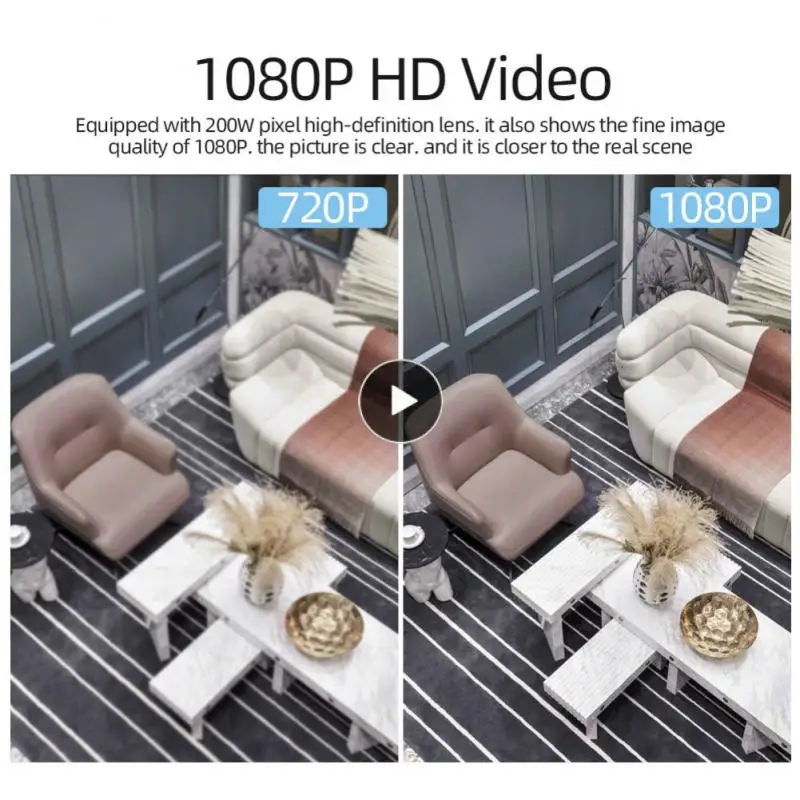 

Smart Camera E27 Bulb Remote Viewing Security Surveillance 360° Rotate Night 1080p Baby Monitor Light Bulb Ip Camera