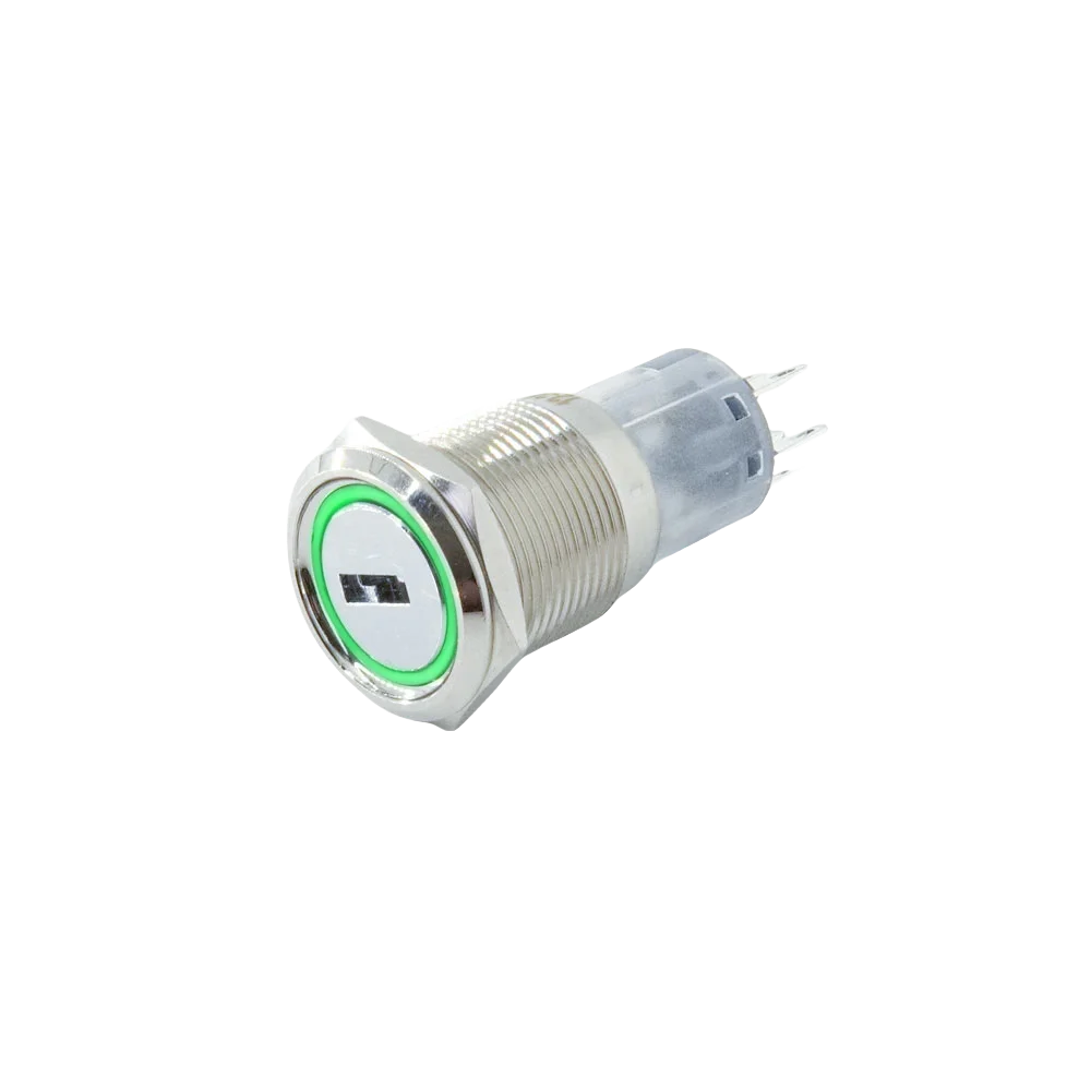 

Металлический круглый выключатель 16/19/22 мм