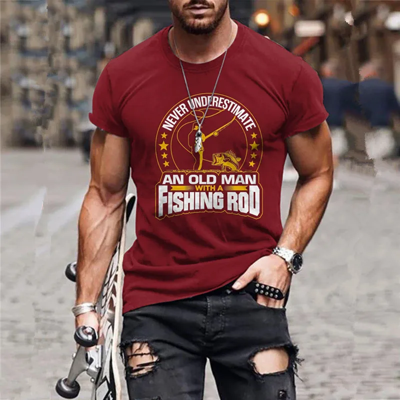 

Camiseta Masculina 2022Summer New Mens Oversized Vintage Short Sleeve T Shirts Funny Printed O Collared Trendyol T Shirt For Men