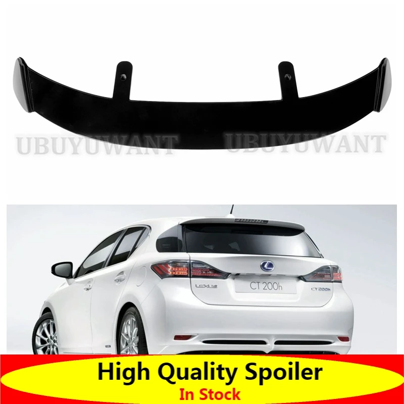 

Новый дизайн для Lexus CT200H автомобильный спойлер из АБС-пластика автомобильный спойлер на крышу задний хвост губа крыло автомобиля хэтчбека У...