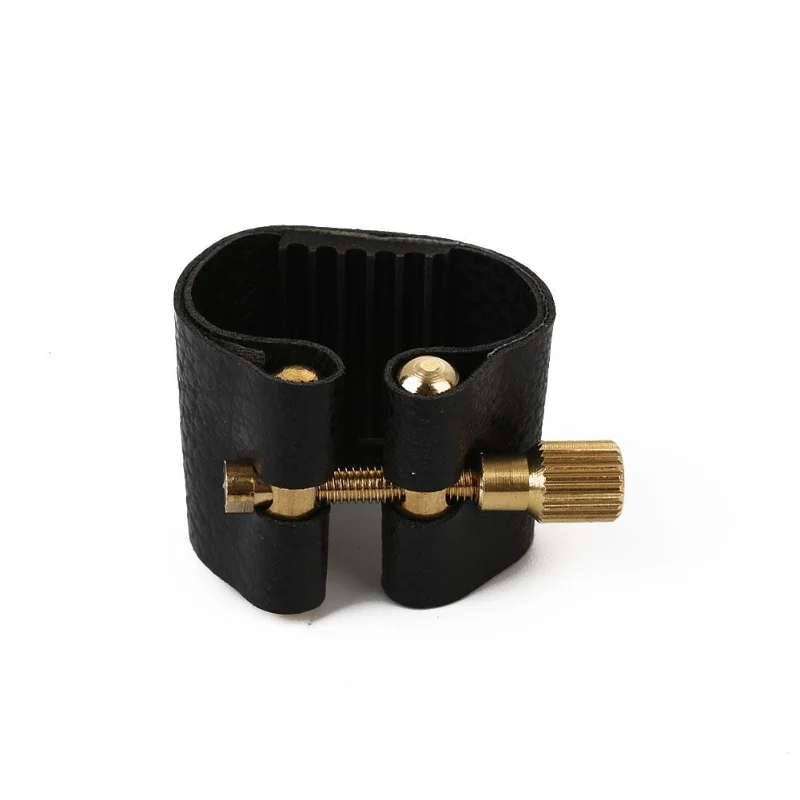 

1 Pcs Sax Ligature Fastener Mouthpiece Replacement Parts Sax Ligature for Alto Tenor Soprano Sax mouthpiece