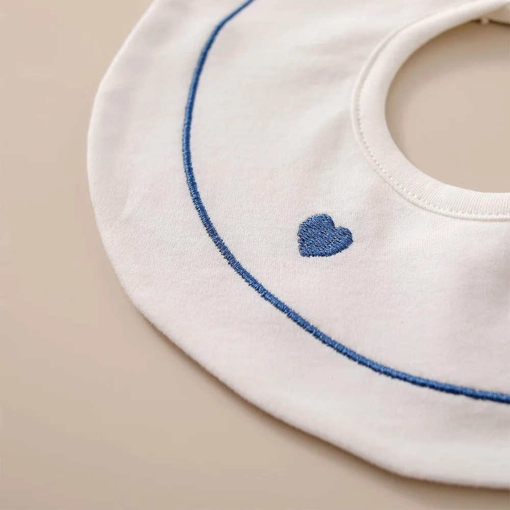 Детские нагрудники водонепроницаемый поворотный нагрудник с круглым вырезом и