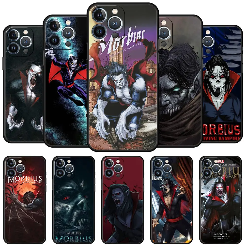 

Cover Case for iPhone 11 12 13 Pro Max Mini 11Pro 12Pro 13Pro SE X XS Max XR 5 6 6S 7 8 Plus Capinha Marvel Morbius Bat