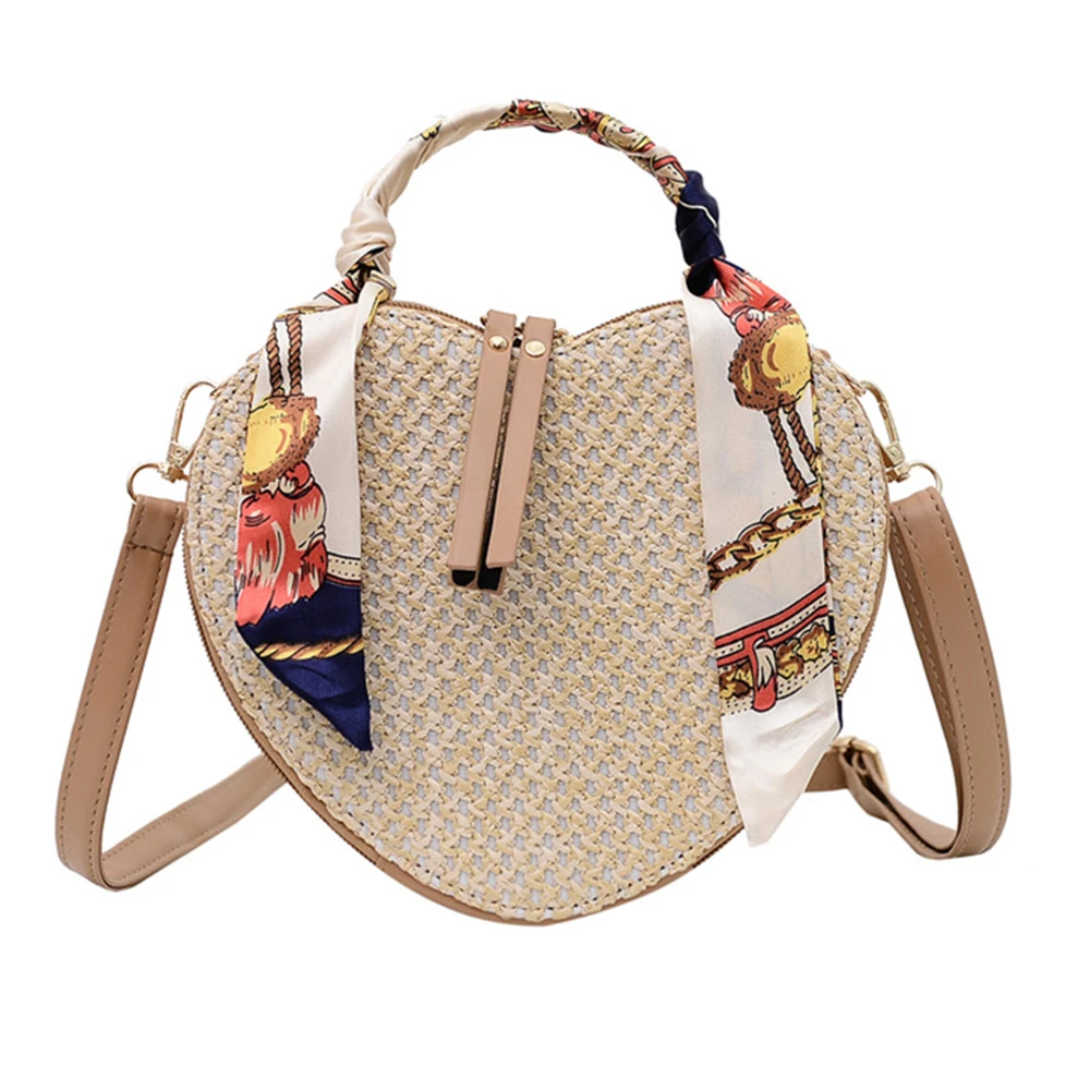 

Straw Handbags For Women 2022 Ribbons Design Shoulder Bags Female Fashion Fashion Beach Messenger Flaps Ladies Fashion Satchels