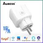 Смарт-розетка Tuya 16 А с поддержкой Wi-Fi и голосового управления