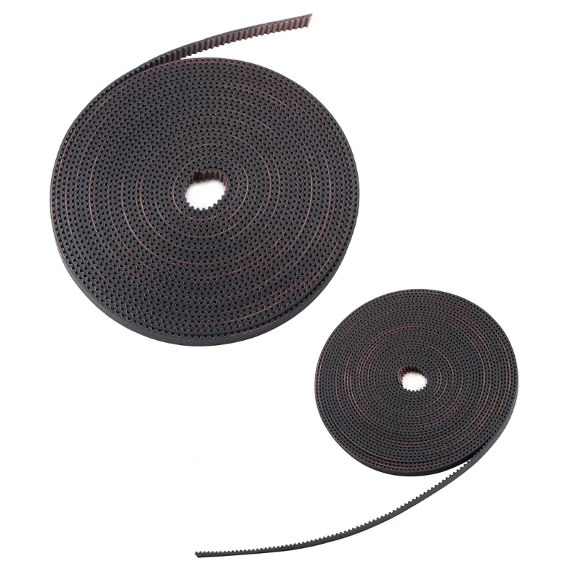 

Belt LL-2G-6RF 2GT Belt Opened Fiberglass Rubber GT2 Timing Belt 2GT-6 2M 5M 6mm For MK3S+ Ender-3 CR10 Voron 3D Printer