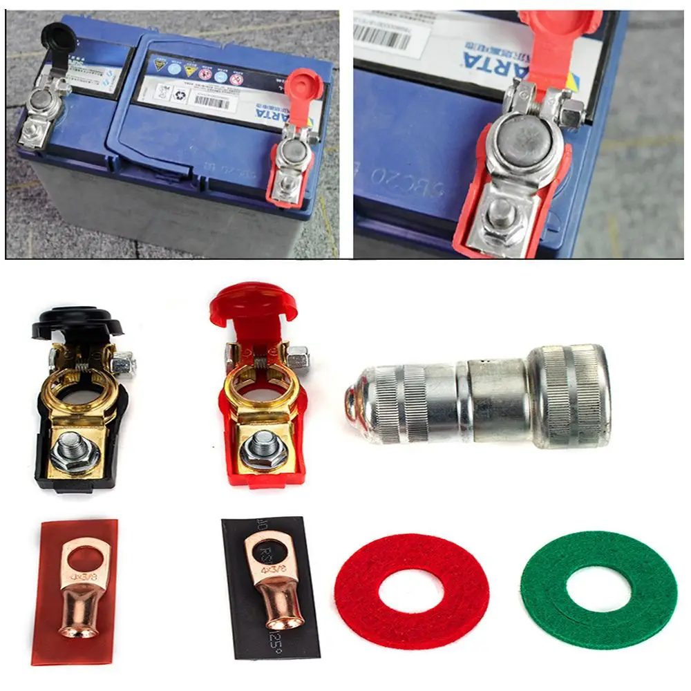 

Tool Car Accessories Quick Release Battery Terminal Cleaning Protection Kit Wire Cable Clamp Terminal Connectors