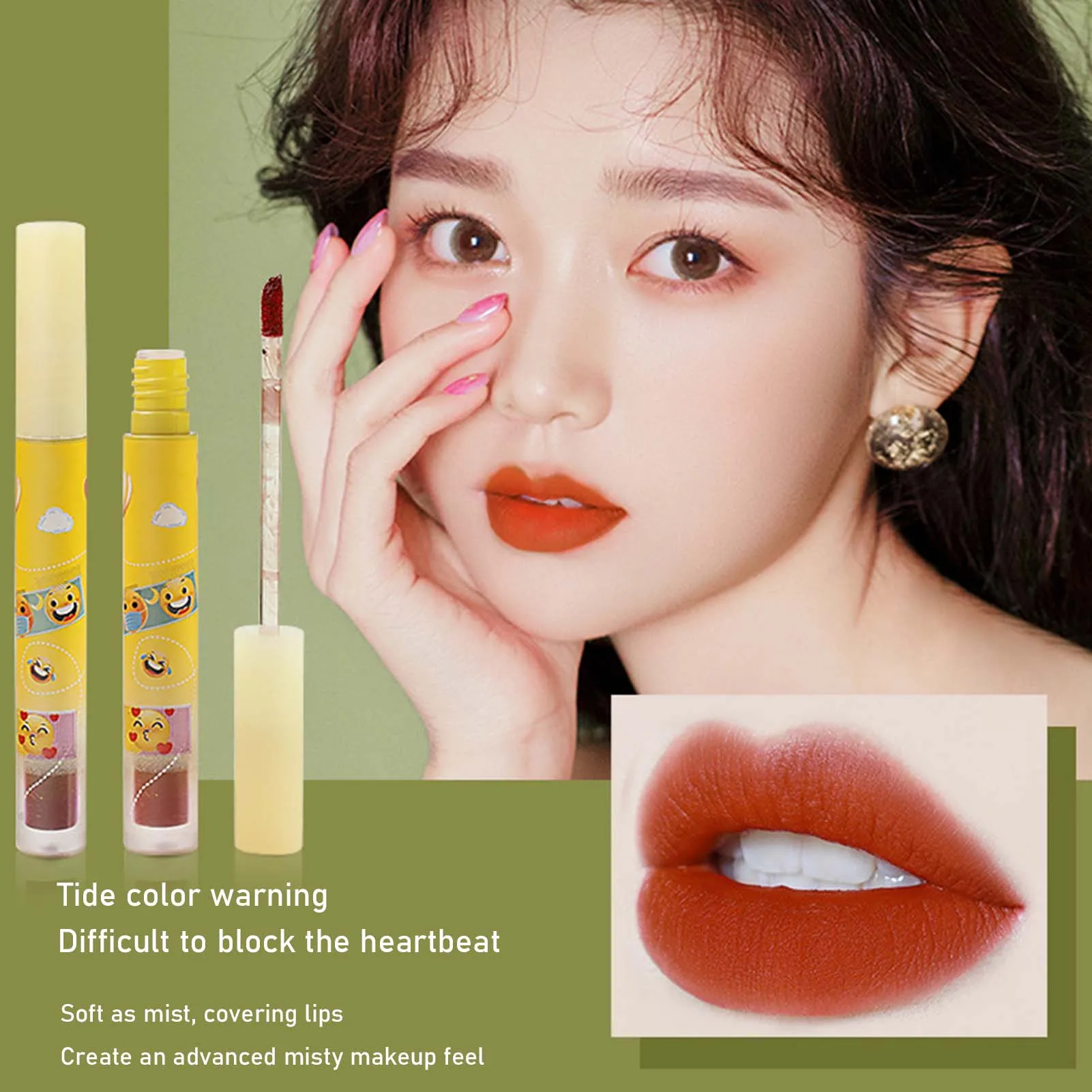 

Красочные матовые губы глазурь антипригарная чашка не выцветает губ оттенок подарок на день рождения