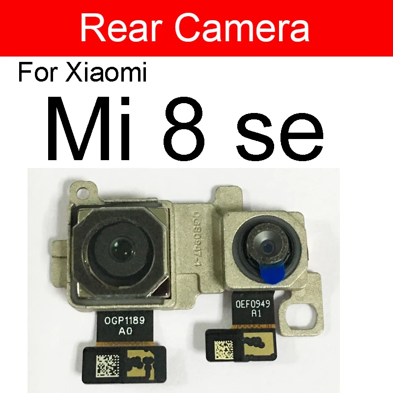 Передняя и задняя камера для Xiaomi Mi 8 Mi8 SE Lite 8SE модуль основной камеры гибкий кабель