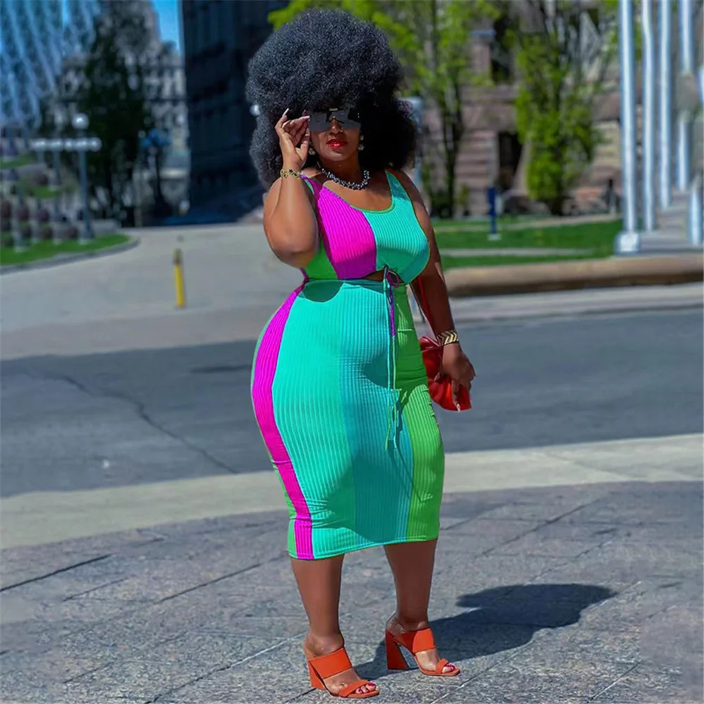 Рисунок 4 - Женская юбка в полоску