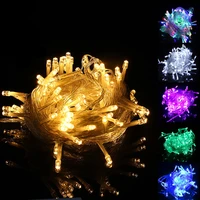 la8 christmas decorations lights 220v 10m 20m 30m 50m 100m 8 modes for wedding party holiday led string fairy lights new year