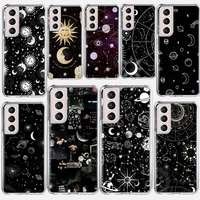 starry night space sky phone case coque for samsung galaxy s21 ultra 5g s20 fe s20 plus s10e s10 lite s8 s9 plus s7 cover funda