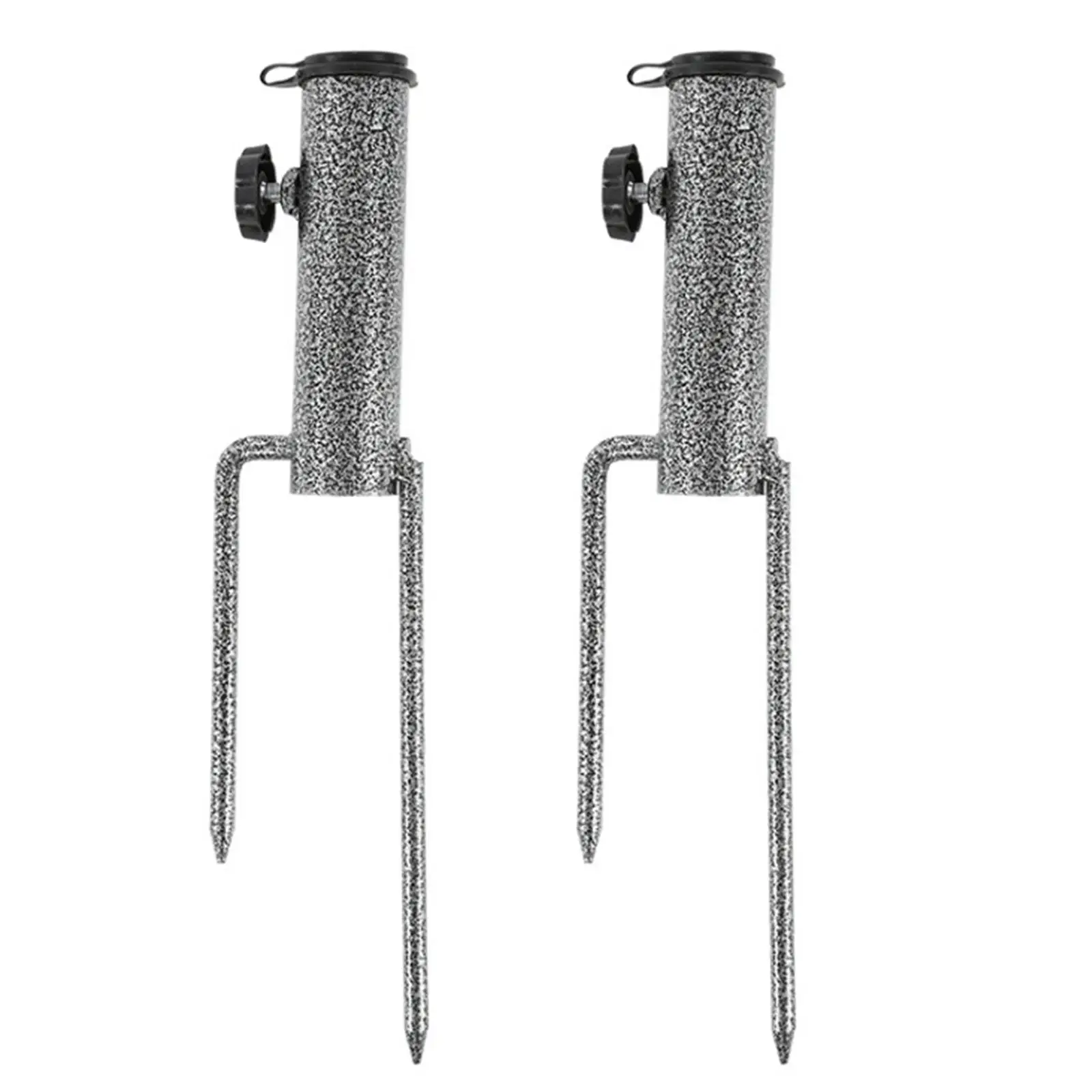 

Patio Umbrella Base Stand Metal Heavy Duty Holder Outdoor Yard Beach Portable With Multi-purpose Black Diamond Adjustable