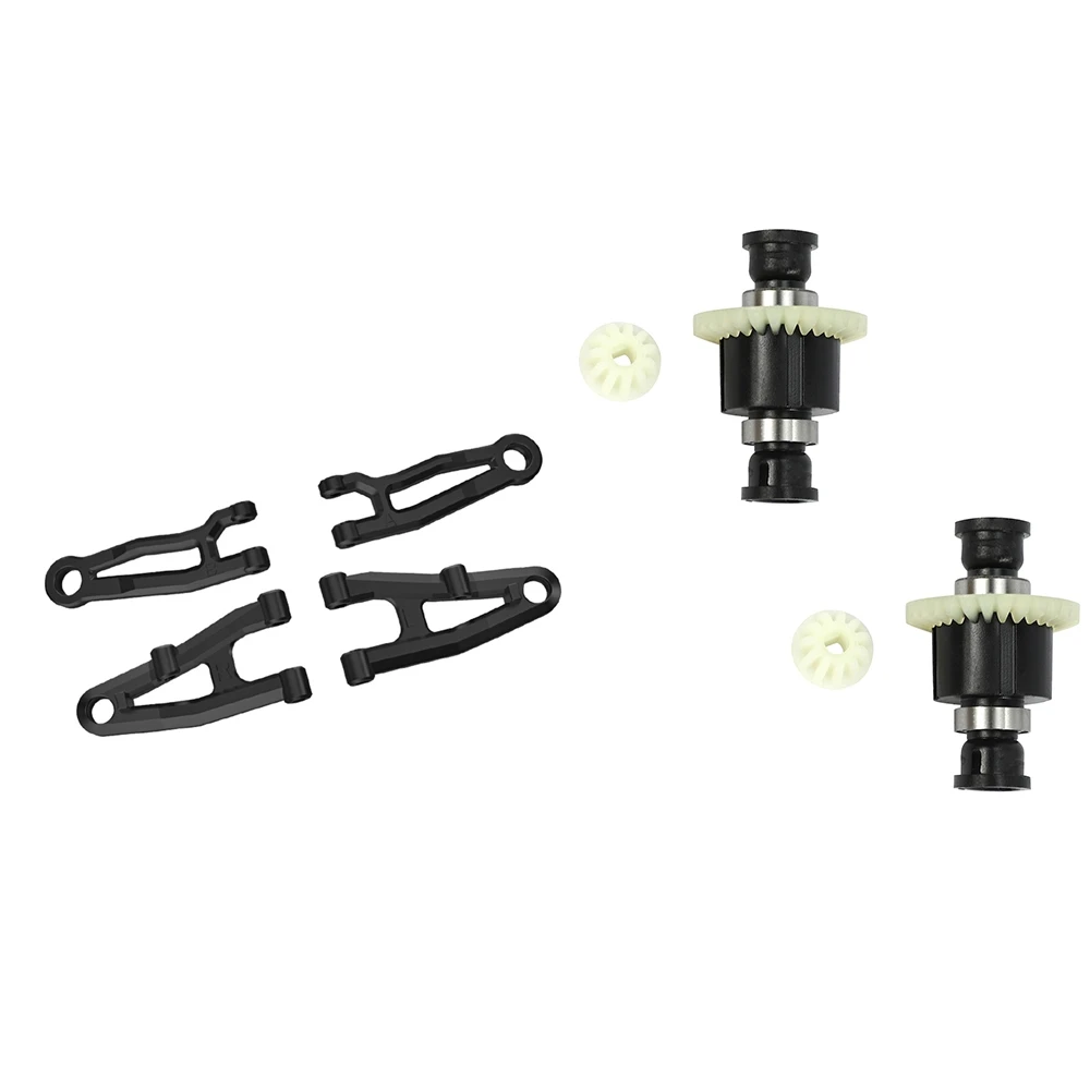 

Передний верхний и нижний рычаг для SG 1603 SG 1604 SG1603 SG1604 1/16 и 2 дифференциала в сборе для радиоуправляемого автомобиля, 4 шт.