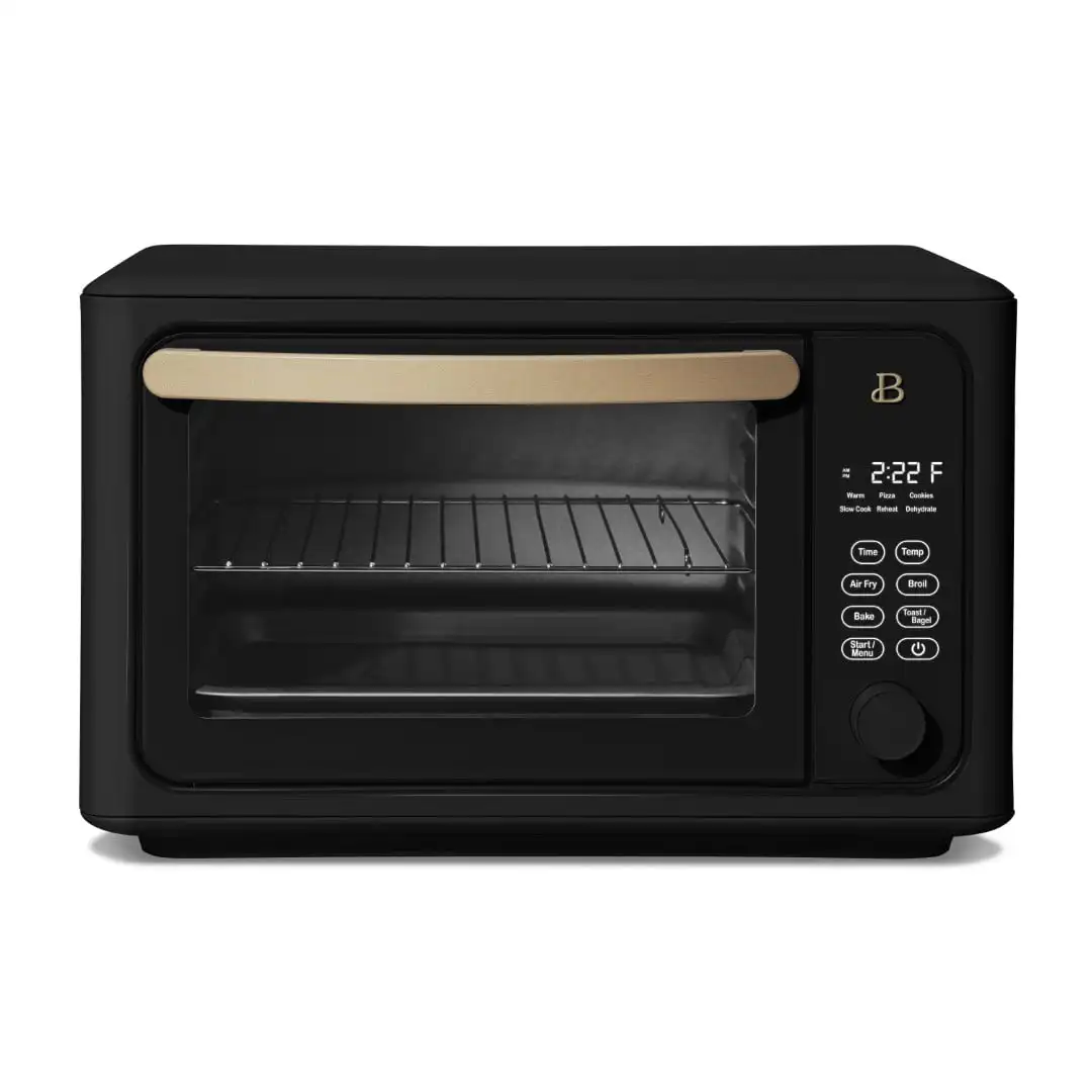 

6 Slice Touchscreen Air Fryer Toaster Oven, 140°F-450°F, 1500-watt, (Black,Oyster Gray,Sage Green,White Icing)