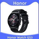 Часы HONOR Watch GS 3 GS3, двухчастотное позиционирование, датчик кислорода в крови AllDay, экран AMOLED 1,43 дюйма, 451 мАч, 3d-изогнутые стеклянные часы