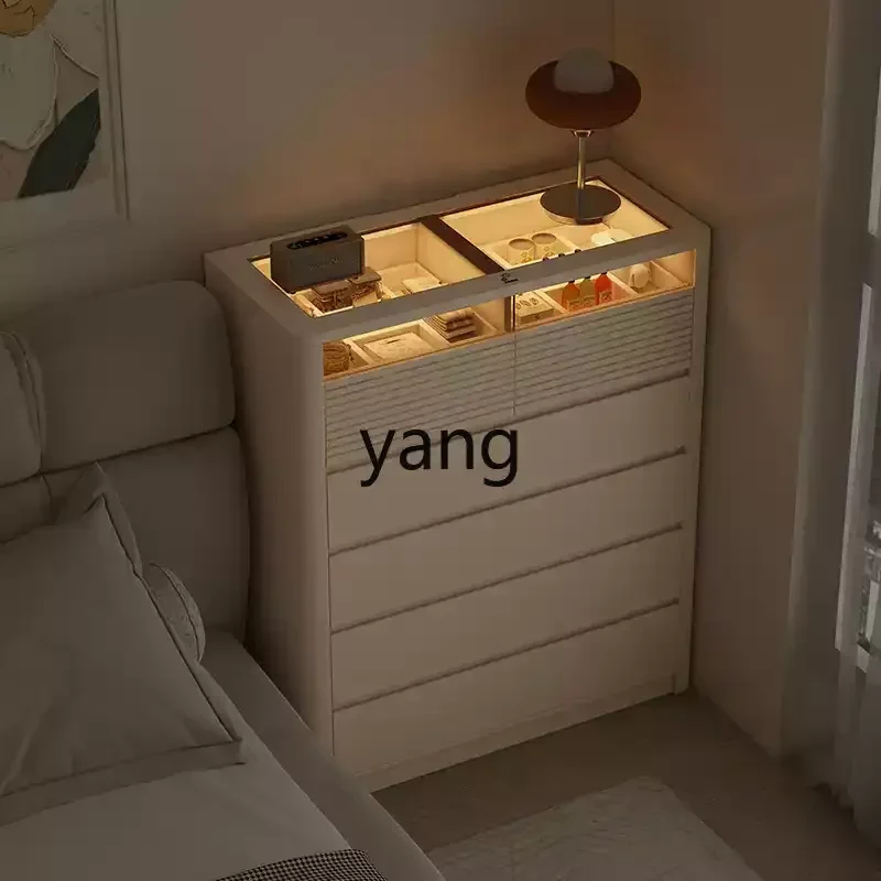 Прикроватный шкафчик для спальни L мм современный простой шкаф-ведро шкаф