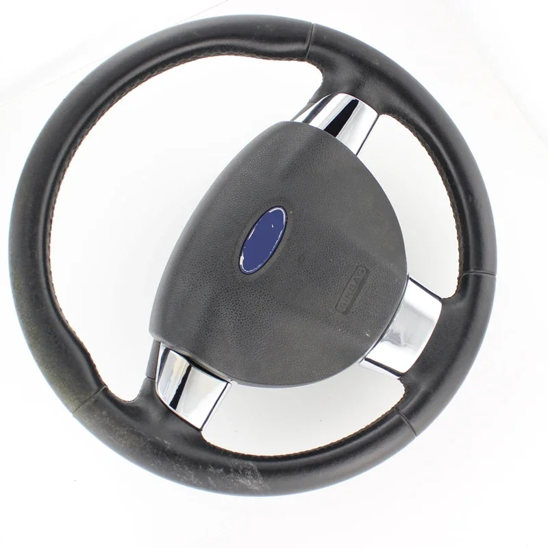 

Декоративный чехол на руль автомобиля, защитная накладка для Ford Focus 2 MK2 2005-2011, автомобильные аксессуары