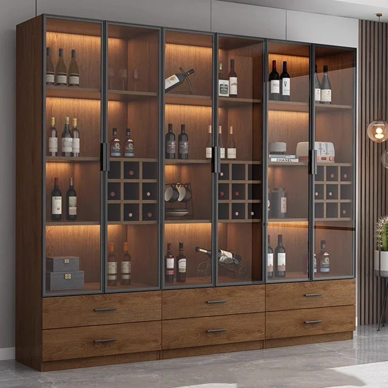 Угловые шкафы для шкафов гостиной роскошные стеллажи офисных магазинов Женский